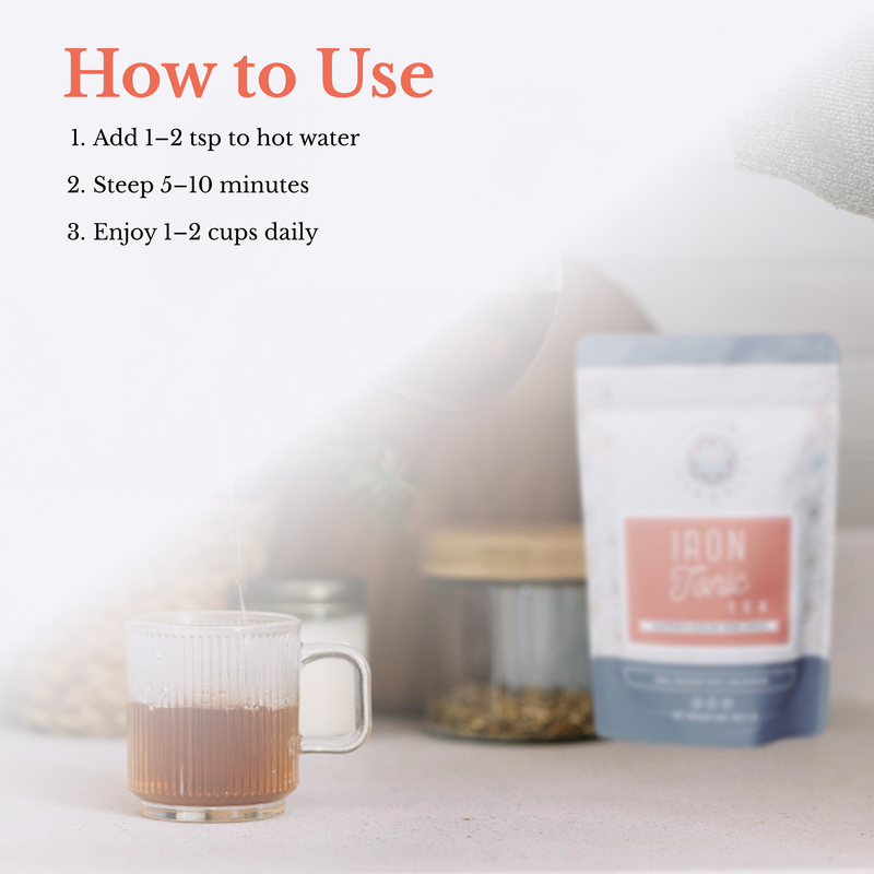 Euphoric Herbals Iron Tonic Herbal Tea Herbal Tea