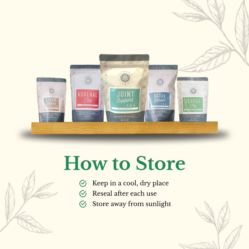 Euphoric Herbals Joint Support Tea Herbal Tea