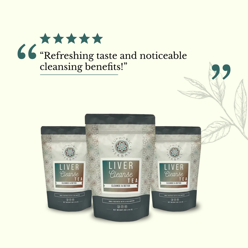 Euphoric Herbals Liver Cleanse Herbal Tea Herbal Tea