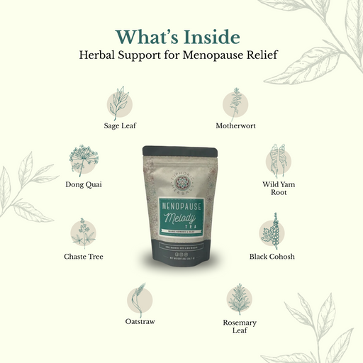 Euphoric Herbals Menopause Melody Tea Herbal Tea