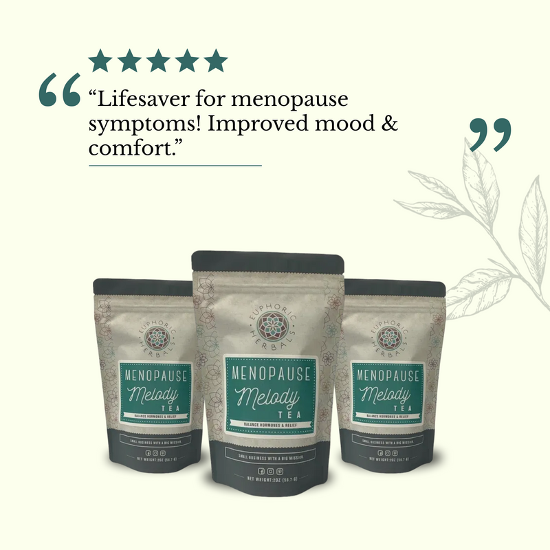Euphoric Herbals Menopause Melody Tea Herbal Tea