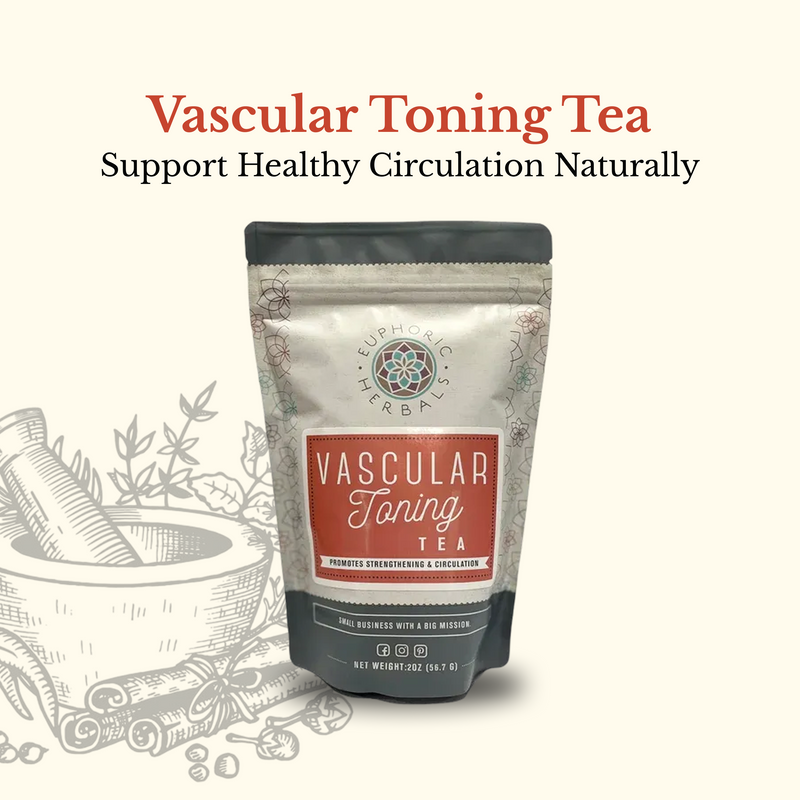 Euphoric Herbals Vascular Toning Tea Herbal Tea
