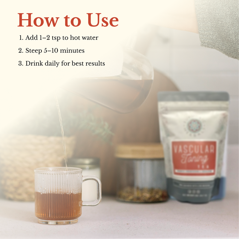 Euphoric Herbals Vascular Toning Tea Herbal Tea