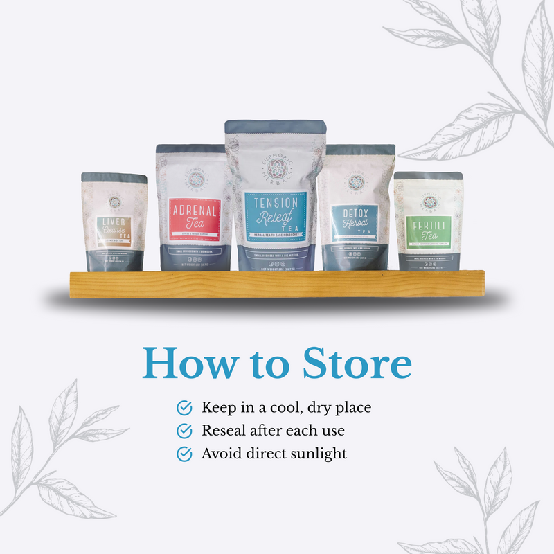 Euphoric Herbals Tension Releaf Tea Herbal Tea