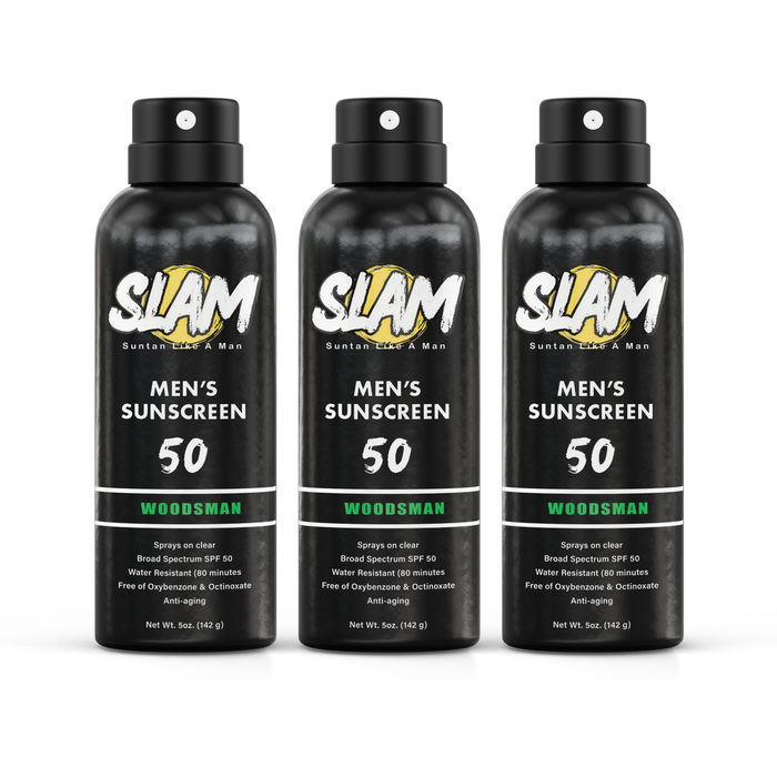 Trio Men's Fragrance Pack SPF 50 by Slam Sunscreen