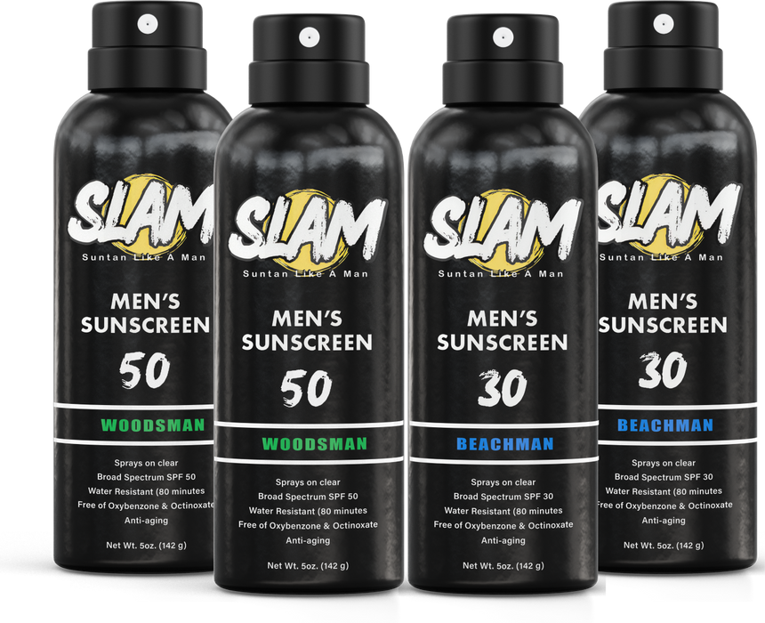 The Quad Pack. 2+2 by Slam Sunscreen