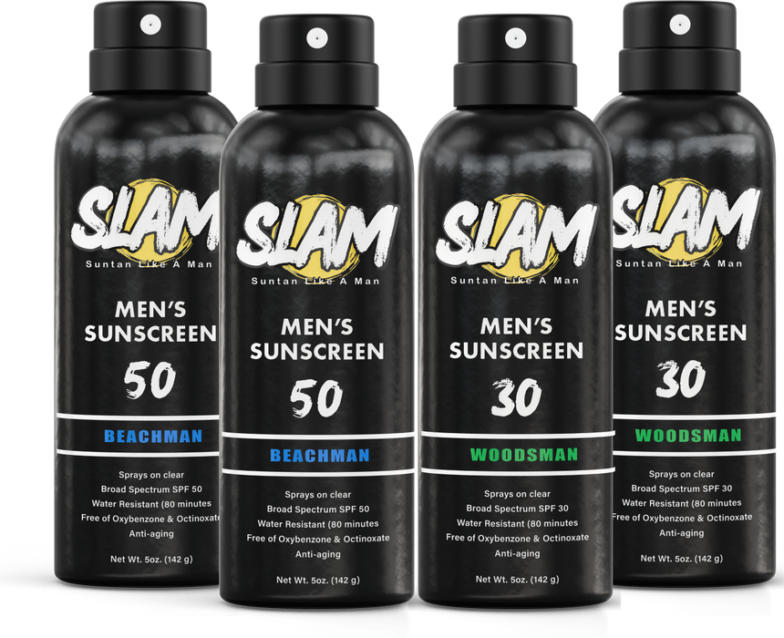 The Quad Pack. 2+2 by Slam Sunscreen