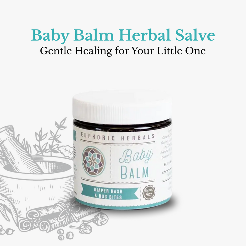 Euphoric Herbals Baby Balm Herbal Salve Salve