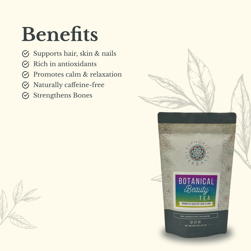 Euphoric Herbals Botanical Beauty Tea Herbal Tea