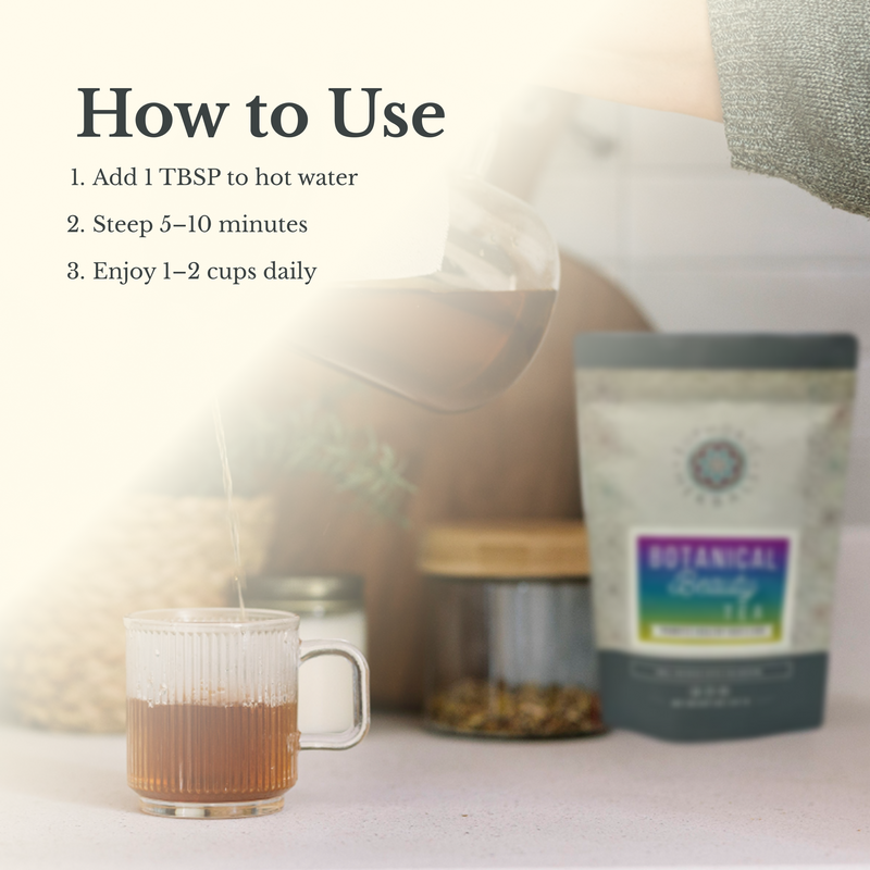 Euphoric Herbals Botanical Beauty Tea Herbal Tea
