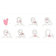 MION Artisan Soap Co. Gua Sha Facial Massaging Tool | Jade and Quartz