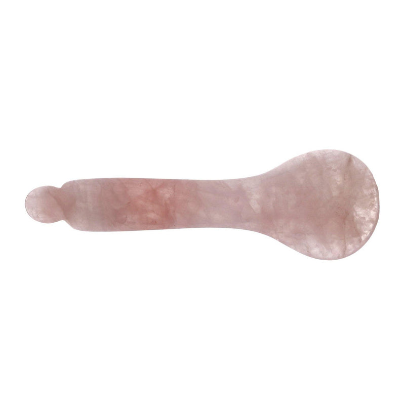 ZAQ Skin & Body Rose Quartz Gua Sha Spoon