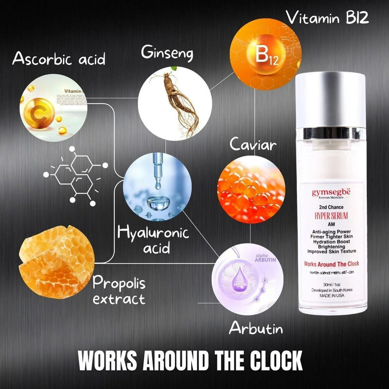 gymsegbë Second Chance Hyper Serum - AM Anti-Aging Facial