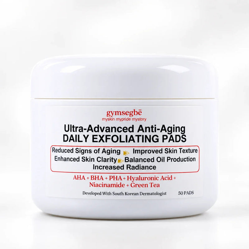 gymsegbë Ultra-Advanced Anti-Aging Daily Resurfacing Pads skincare White Smoke 1 Jar