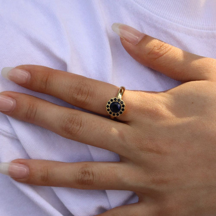 CLAIRE BLUE RING