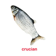 Vida Smart Vida Smart - Premium Interactive Wagging Fish Cat Toy - USB Rechargeable Plush with Realistic Movement for Endless Fun & Entertainment! Pet Toy