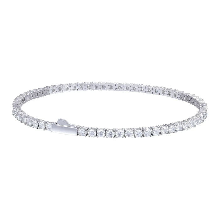 Célestin Lévêque Silver Tennis Bracelet 2.5mm