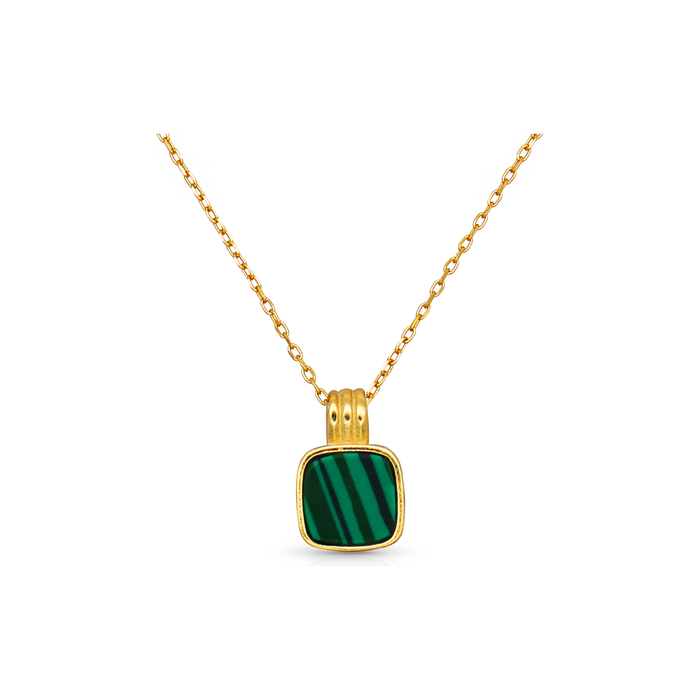 BAYLIE MALACHITE NECKLACE