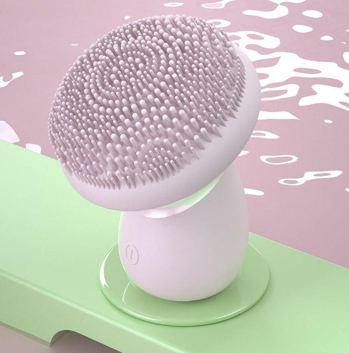 ZAQ Skin & Body - Vera Waterproof Facial Cleansing Brush With Pulse Acoustic Wave Vibration, And Magnetic Beads