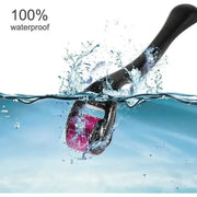 Vida Smart Vida Smart - Derma Roller DRS 540 0.25mm Titanium Needles for Hair Regrowth - Matte Black Derma Roller