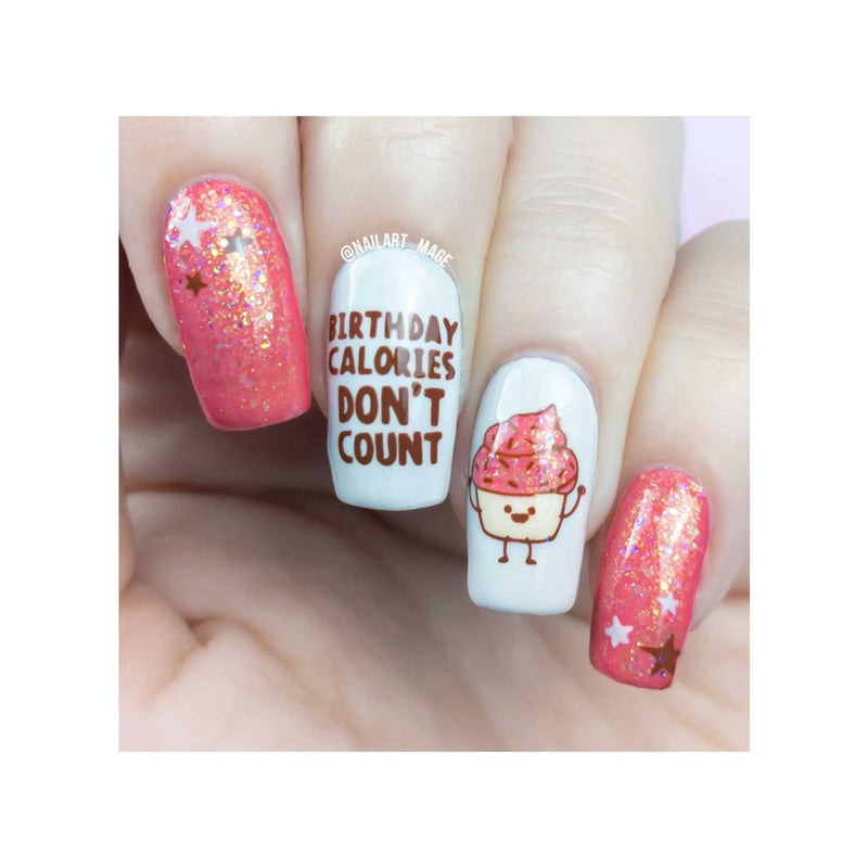 UberChic Beauty Happy Birthday Stamping Plate
