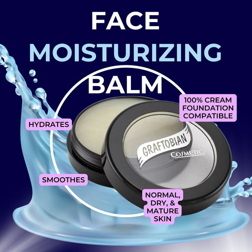 Graftobian Make-Up Company Ultra HD Face Moisturizing Balm and Mixing Medium Black