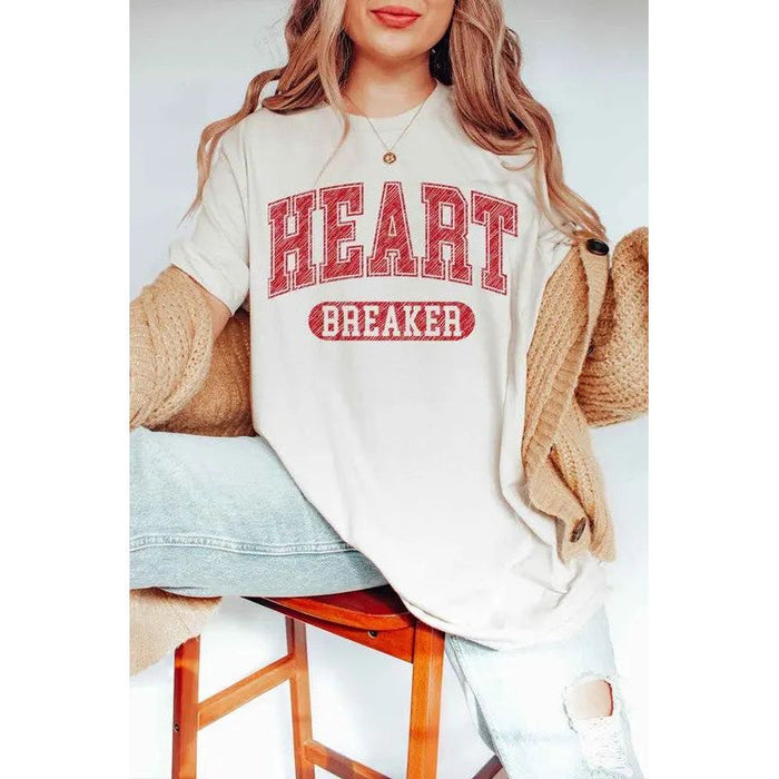 Heart Breaker Valentines Graphic Tee