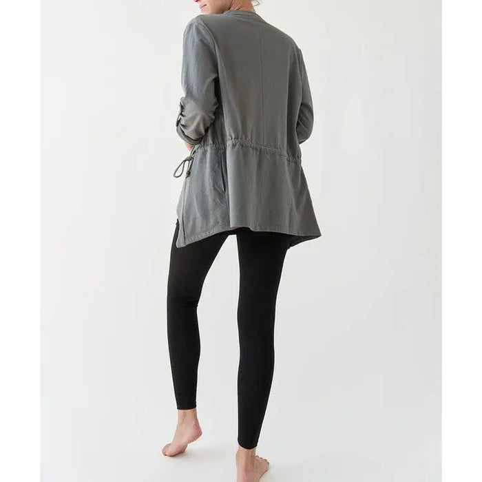 Hemp Open Front Jacket