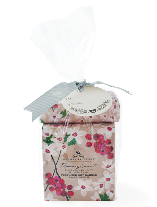 Flowering Currant Single-Wick Soy Candle & Soap Set