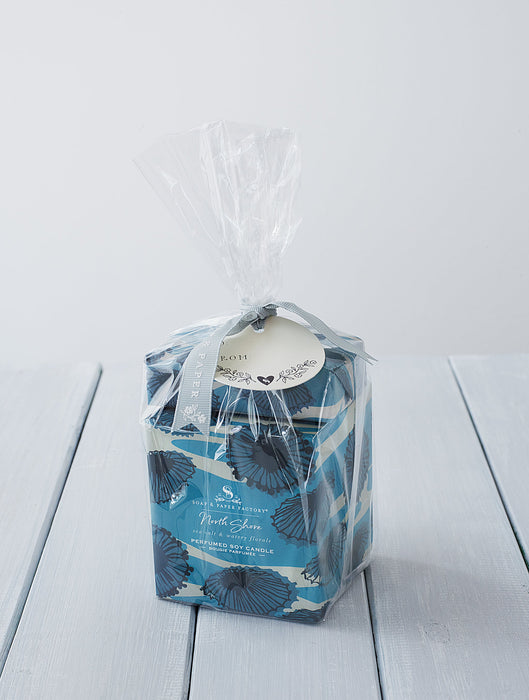 North Shore Single-Wick Candle & Soap Gift Set