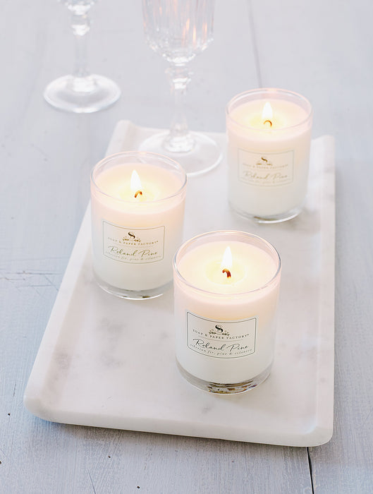 Roland Pine Votive Candle Set