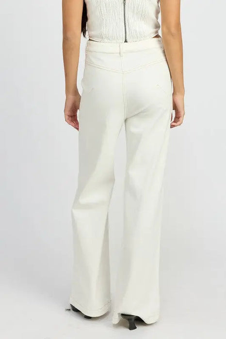 High Waisted Wide Leg Pants