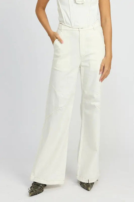 High Waisted Wide Leg Pants