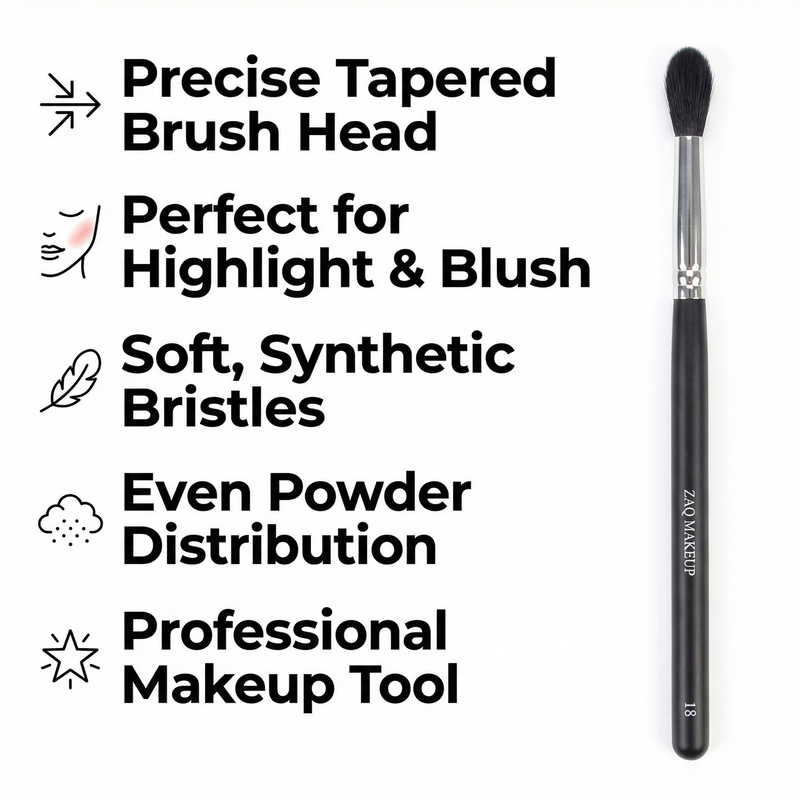 ZAQ Skin & Body TAPERED HIGHLIGHT / BLEANDING BRUSH Make Up