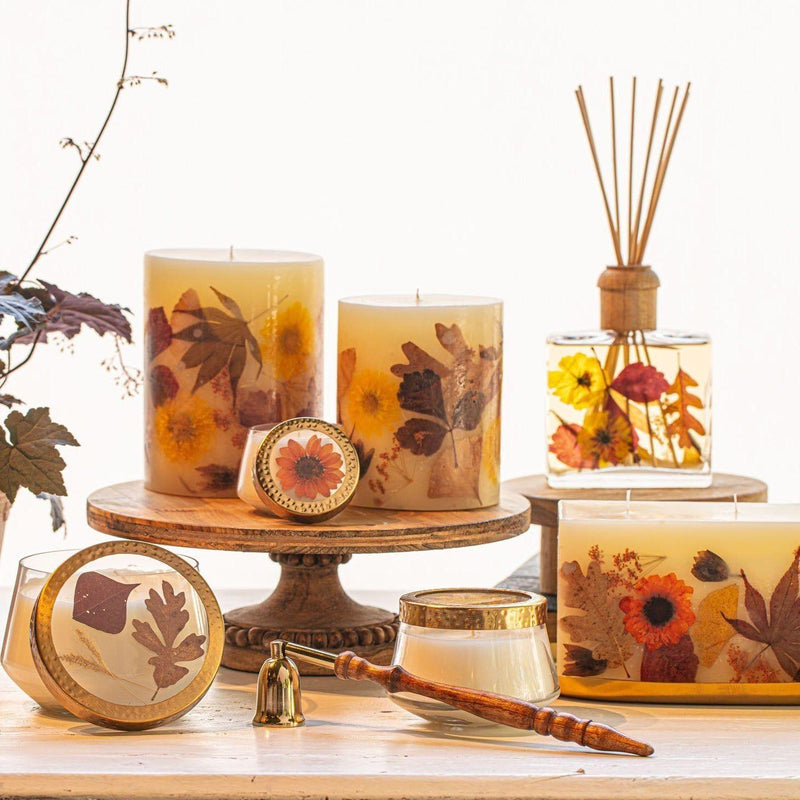 Rosy Rings Harvest Pumpkin 13 oz Botanical Reed Diffuser 13oz Botanical Diffuser