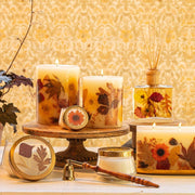 Rosy Rings Harvest Pumpkin 13 oz Botanical Reed Diffuser 13oz Botanical Diffuser