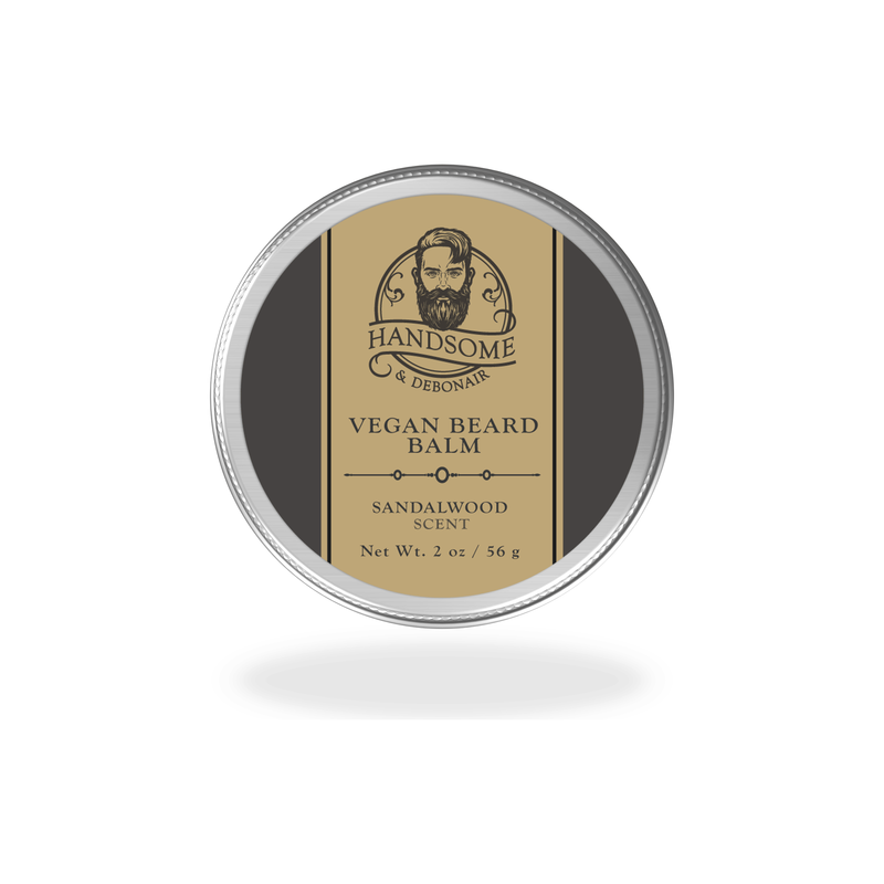 Handsome & Debonair Sandalwood Vegan Beard Balm Men's Grooming