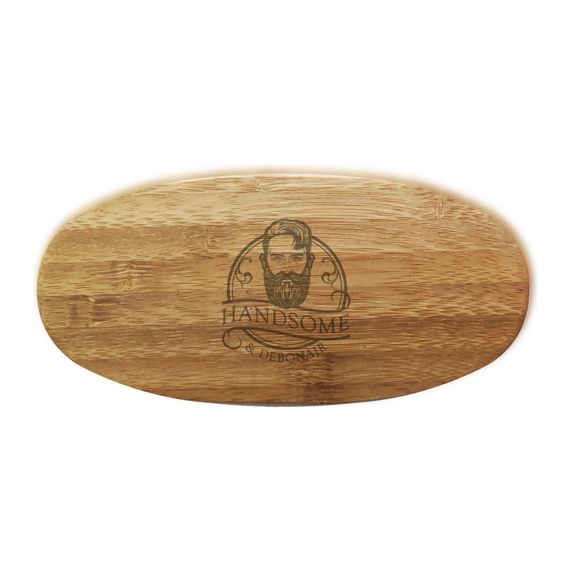 Handsome & Debonair Bamboo Beard Boar Brush Men's Grooming