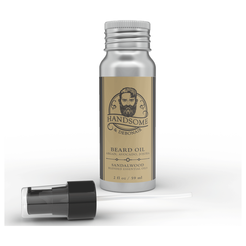 Handsome & Debonair Sandalwood Beard Oil Men's Grooming