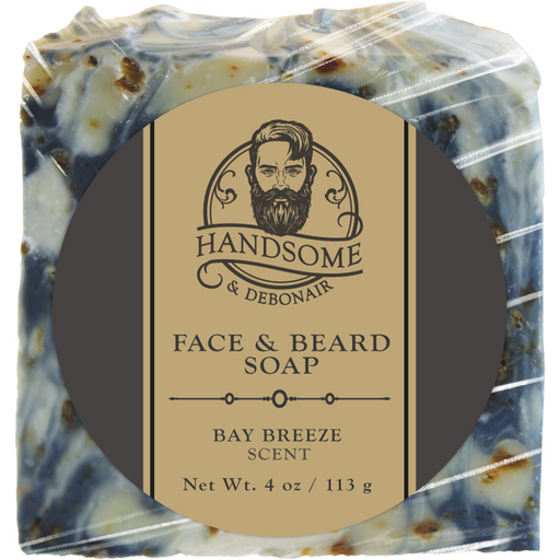 Handsome & Debonair - Face & Beard Soap Baby Breeze 4oz