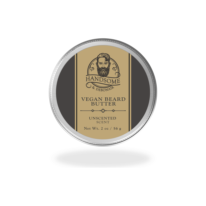 Handsome & Debonair Unscented Vegan Beard Butter Men's Grooming