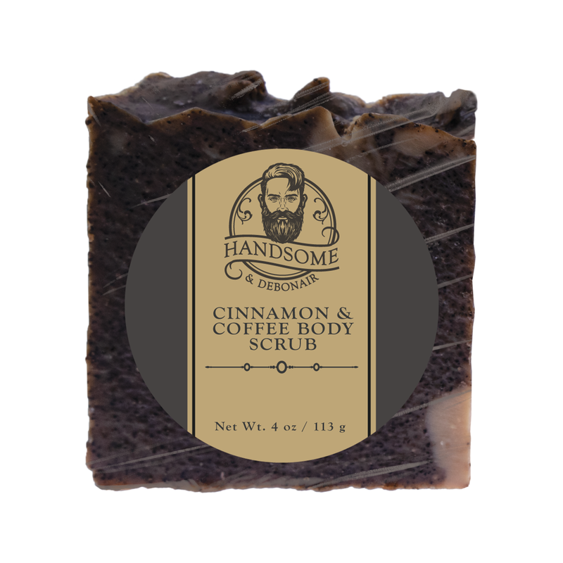 Handsome & Debonair Cinnamon & Coffee Body Scrub Cleanser