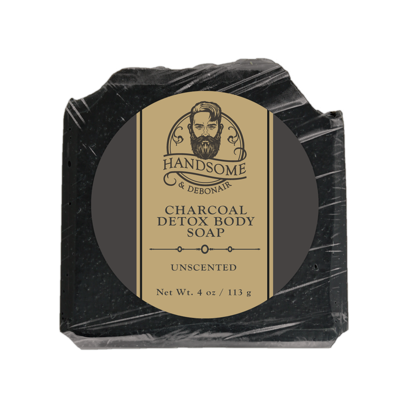 Handsome & Debonair Charcoal Detox Body Soap Cleanser