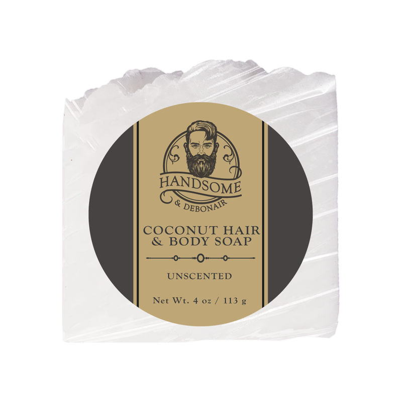 Handsome & Debonair Coconut Hair & Body Soap Cleanser