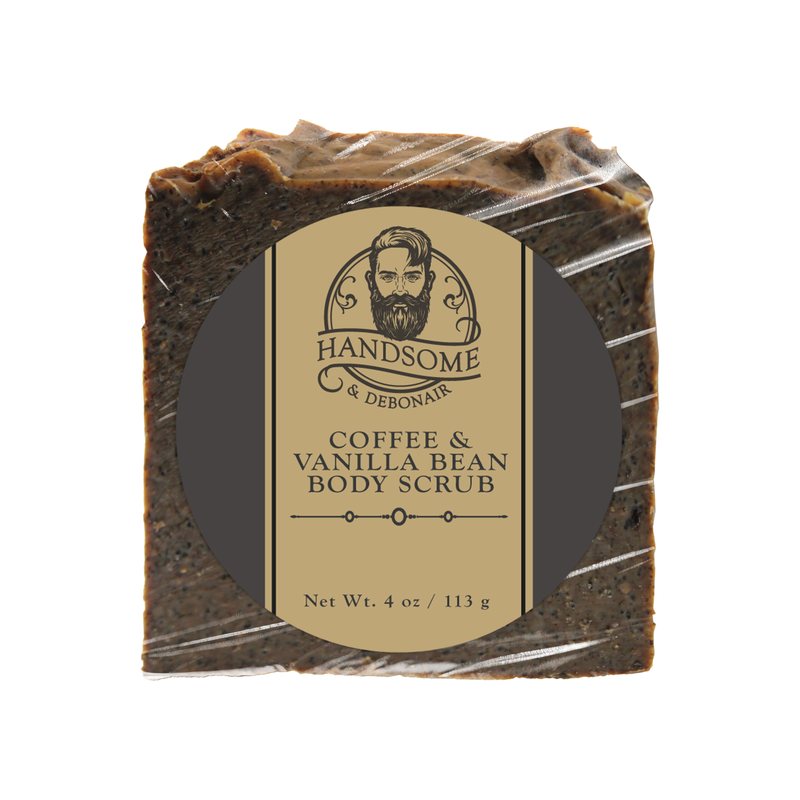 Handsome & Debonair Coffee & Vanilla Bean Body Scrub Cleanser