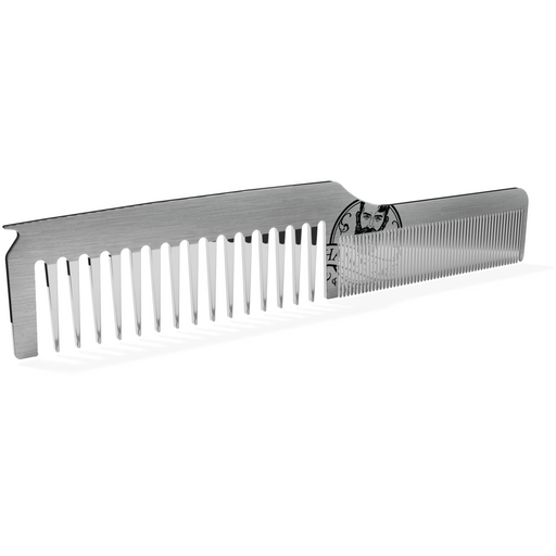 Handsome & Debonair - Stainless Dual Tooth Comb 1.6 oz