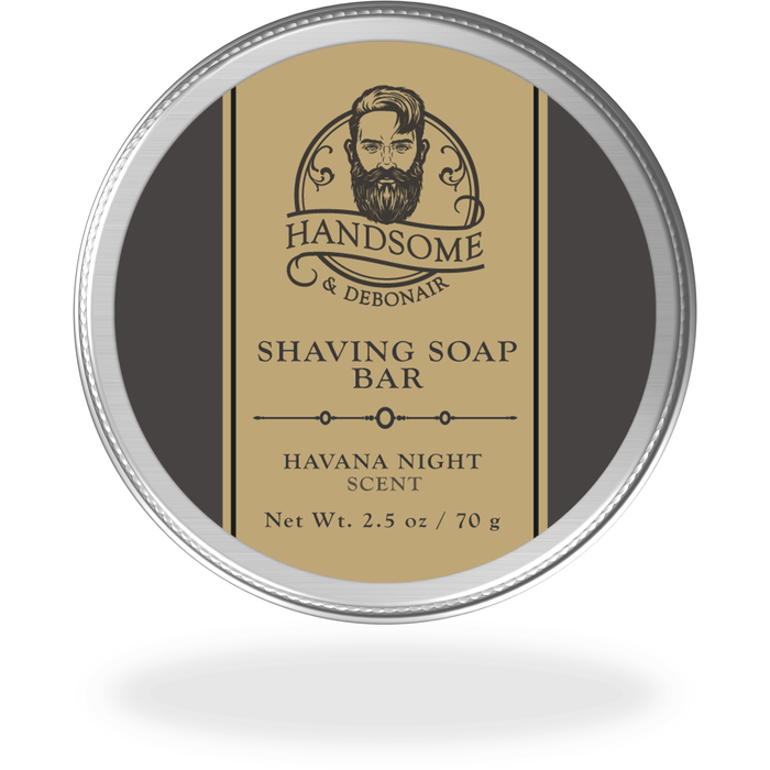 Handsome & Debonair - Havana Night Shaving Soap Bar 2.5 oz