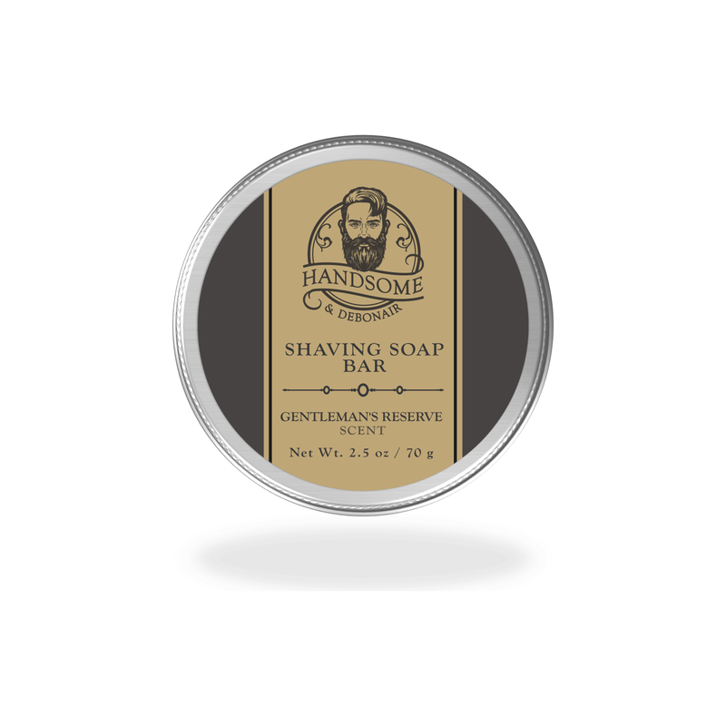 Handsome & Debonair Gentleman's Reserve Shaving Soap Bar Hair Removal