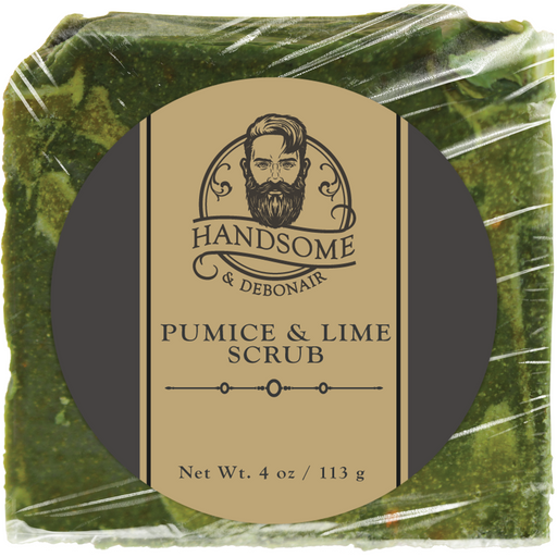 Handsome & Debonair - Pumice & Lime Scrub 4oz