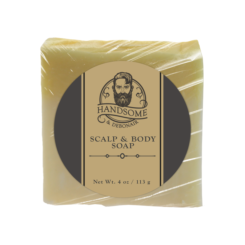 Handsome & Debonair Scalp & Body Soap Cleanser